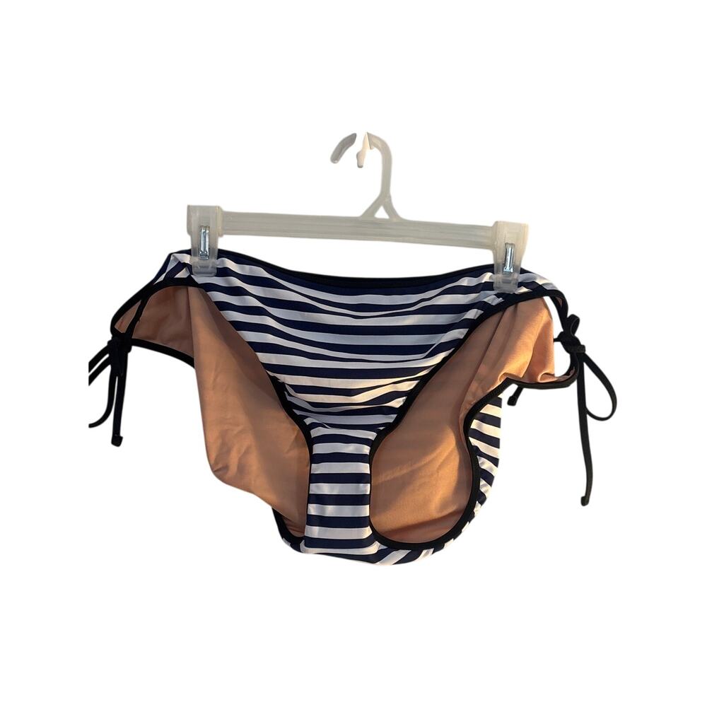 Womens J. Crew Blk/White Bikini Bottom Size 3x Plus